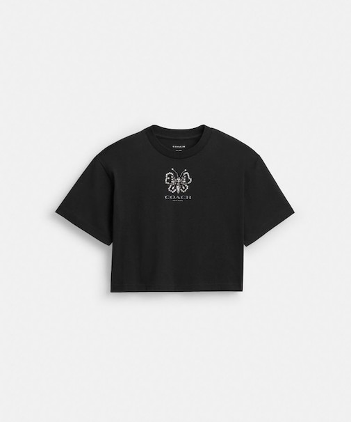 【公式】バタフライ クロップド Tシャツ