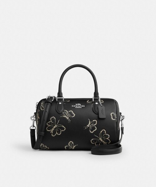 COACH コーチ バッグ レキシー バタフライ ストロー サッチェル c837 COACH コーチ バッグ レキシー バタフライ ストロー サッチェル c837