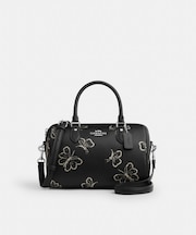 【公式】ローアン サッチェル バッグ・バタフライ プリント