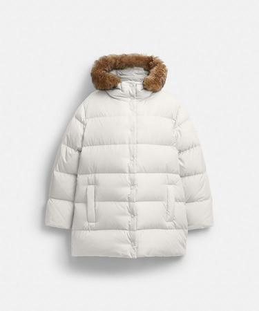 【公式】ミッド パッファー コート・シアリング