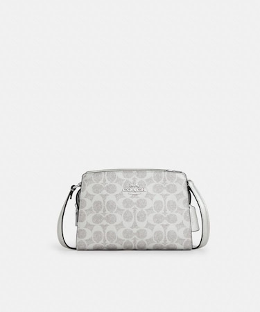 【公式】ジア クロスボディ バッグ・シグネチャー キャンバス