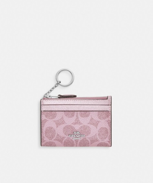 【公式】ミニ スキニー ID ケース・シグネチャー キャンバス