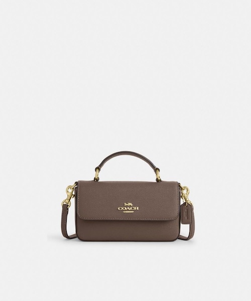 COACH ワンショルダー ハンドバッグ スモール ミニバッグ 10287 公式】ミニ ジョージー トップ ハンドル バッグ｜コーチ アウトレット
