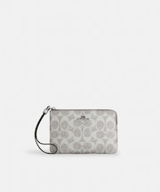 【公式】コーナー ジップ リストレット・シグネチャー キャンバス