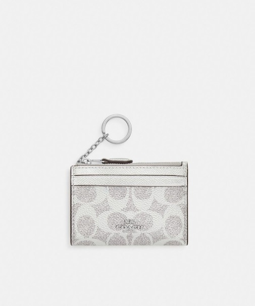 【公式】ミニ スキニー ID ケース・シグネチャー キャンバス