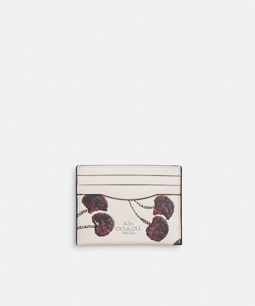 【公式】スリム ID カード ケース・チェリー プリント