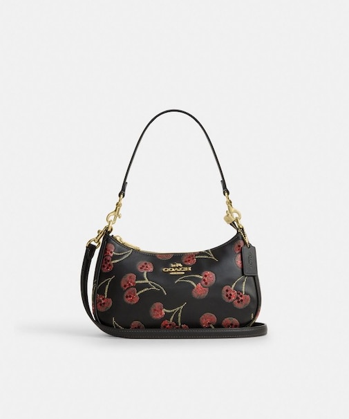 【公式】テリ ショルダー バッグ・チェリー プリント