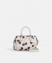 【公式】ミニ ローアン クロスボディ バッグ・チェリー プリント