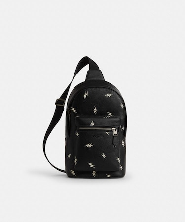 【公式】ウエスト パック・ライトニング ボルト プリント