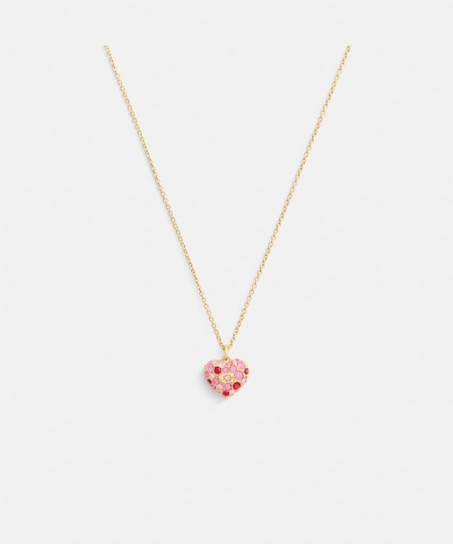 【公式】パヴェ ハート ペンダント ネックレス