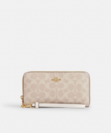 【公式】ロング ジップ アラウンド ウォレット・シグネチャー キャンバス