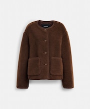 【公式】ショート シェルパ カーディ ジャケット