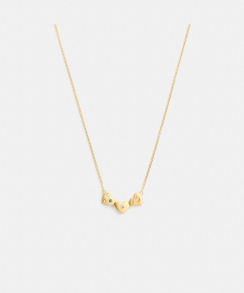 【公式】ハート クラスター ペンダント ネックレス