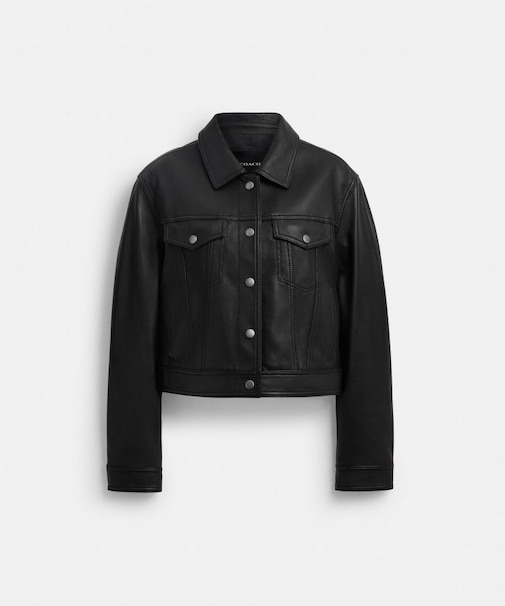 【公式】シュランケン レザー トラッカー ジャケット