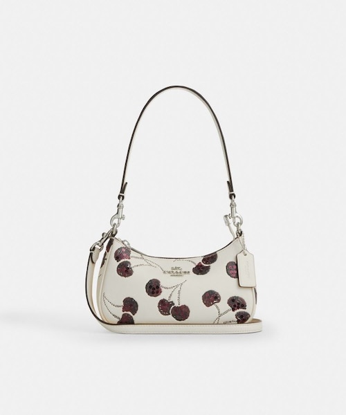 公式】テリ ミニ クロスボディ バッグ・チェリー プリント｜コーチ