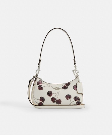 【公式】テリ ミニ クロスボディ バッグ・チェリー プリント