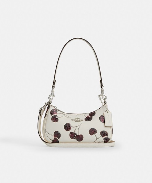 【公式】テリ ミニ クロスボディ バッグ・チェリー プリント