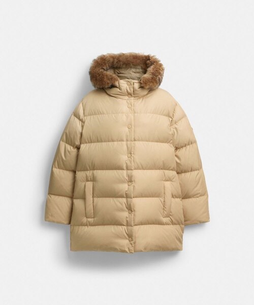 公式】ミッド パッファー コート・シアリング｜コーチ アウトレットの