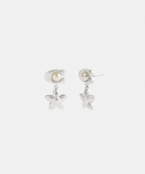 【公式】ワイルドフラワー シグネチャー パール ドロップ ピアス