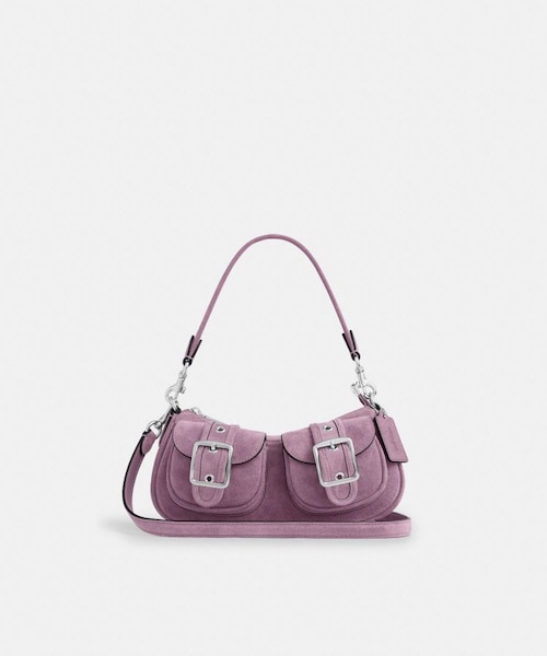 新品 COACH コーチ アシュトン ショルダーバッグ デニム バックル 公式】アシュトン バッグ・シグネチャー デニム｜コーチ アウトレット