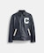 【公式】レザー ヴァーシティ ジャケット