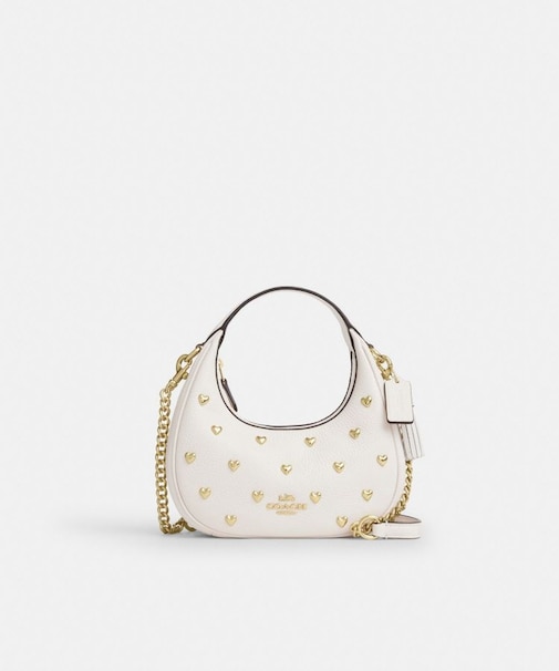 【公式】カルメン ミニ クロスボディ バッグ・ハート リベット