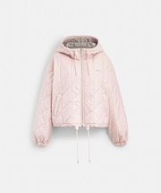 【公式】キルテッド ブルゾン フーディー