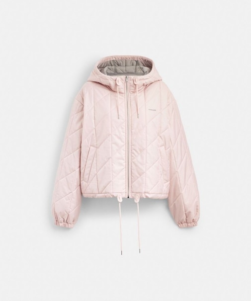 【公式】キルテッド ブルゾン フーディー