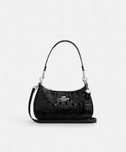 【公式】テリ ショルダー バッグ・シグネチャー レザー・ハート チャーム