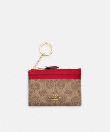 【公式】ミニ スキニー ID ケース・シグネチャー キャンバス