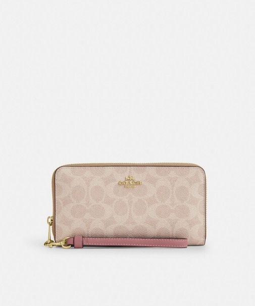 【公式】ロング ジップ アラウンド ウォレット・シグネチャー キャンバス