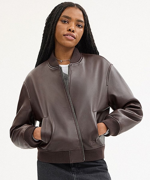 公式】レザー ボンバー｜コーチ アウトレットのアウトレット通販｜三井