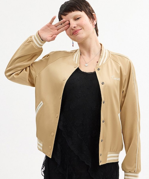 公式】リバーシブル シグネチャー スーベニア ヴァーシティ ジャケット