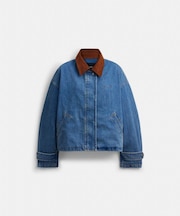 【公式】デニム バーン ジャケット