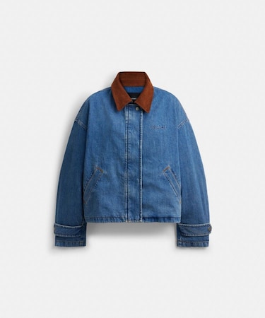 【公式】デニム バーン ジャケット