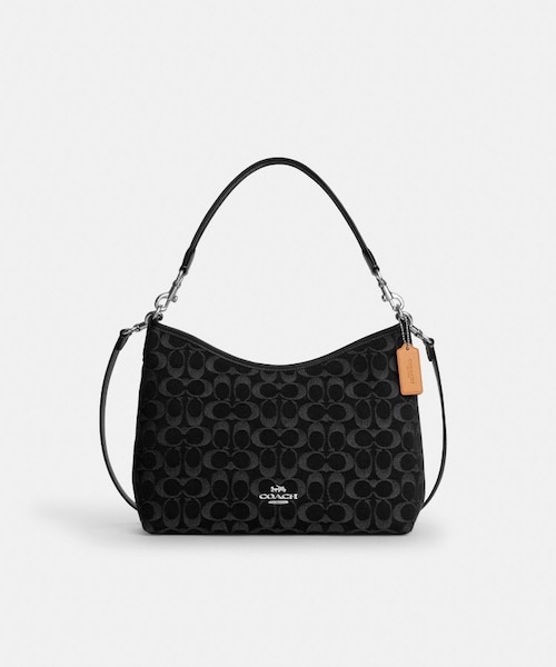 公式】ローレル ショルダー バッグ・シグネチャー デニム｜コーチ