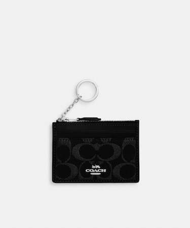 【公式】ミニ スキニー ID ケース・シグネチャー デニム