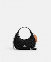 【公式】カルメン ミニ クロスボディ バッグ・シグネチャー デニム