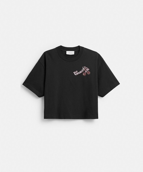 【公式】チャーム クロップド Tシャツ