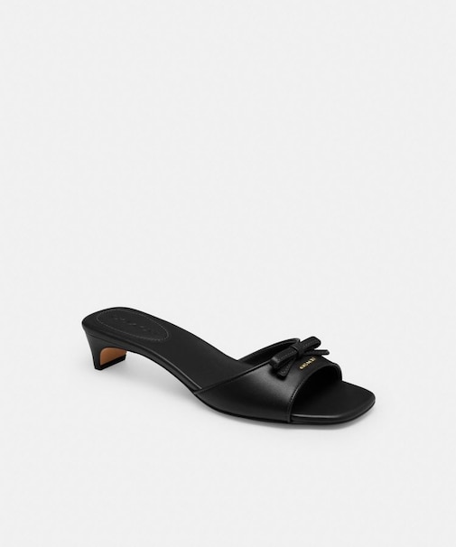 【公式】ボウ キトゥン ヒール サンダル