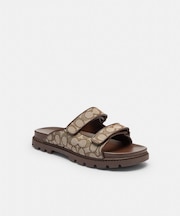 【公式】ダブル バンド サンダル・シグネチャー ジャカード