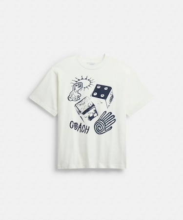 【公式】ダイス コラージュ リラックスド Tシャツ