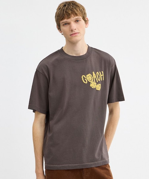 公式】ダイス リラックスド Tシャツ｜コーチ アウトレットの