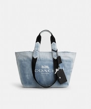 【公式】スモール ツアー トート バッグ・ラブド デニム・チャーム