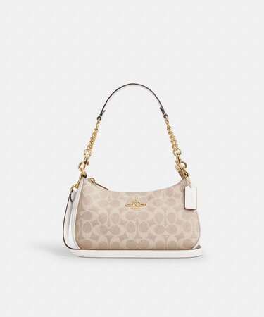 【公式】テリ ショルダー バッグ・シグネチャー キャンバス