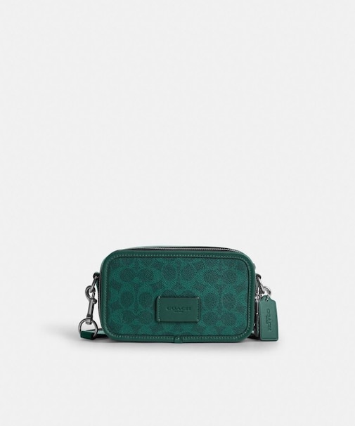 【公式】ワイアット クロスボディ バッグ・シグネチャー キャンバス