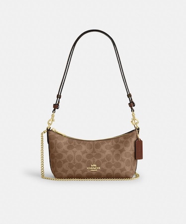 【公式】ケイトリン ショルダー バッグ・シグネチャー キャンバス