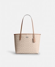 【公式】ミディアム シティ トート バッグ・シグネチャー キャンバス