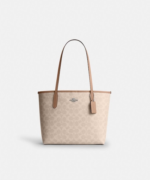 【公式】ミディアム シティ トート バッグ・シグネチャー キャンバス