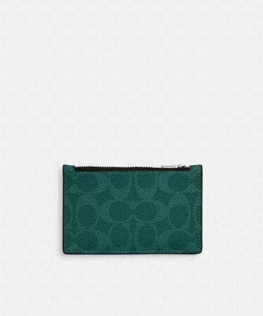 【公式】ジップ カード ケース・シグネチャー キャンバス